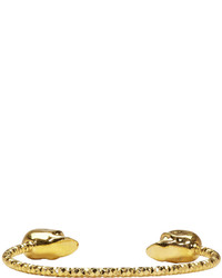 goldenes Armband von Alexander McQueen