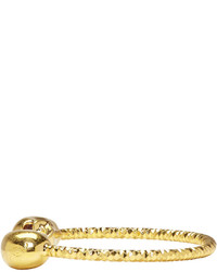 goldenes Armband von Alexander McQueen