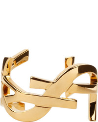 goldenes Armband von Saint Laurent