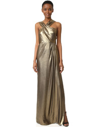 goldenes Ballkleid von Parker