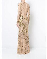 goldenes Ballkleid von Zac Zac Posen