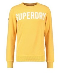 goldenes bedrucktes Sweatshirt von Superdry