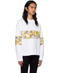 goldenes bedrucktes Sweatshirt von VERSACE JEANS COUTURE