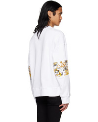 goldenes bedrucktes Sweatshirt von VERSACE JEANS COUTURE