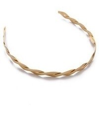 goldenes Haarband