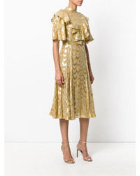 goldenes Kleid von Temperley London