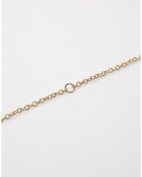 goldenes Perlen Armband von Asos