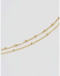 goldenes Perlen Armband von Dogeared