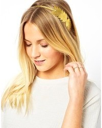 goldenes verziertes Haarband von Made