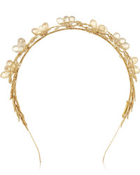 goldenes verziertes Haarband von Eugenia Kim