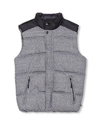 graue ärmellose Jacke von Esprit