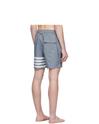 graue Badeshorts von Thom Browne