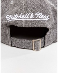 graue Baseballkappe von Mitchell & Ness