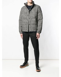 graue bedruckte Daunenjacke von Ps By Paul Smith