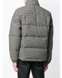 graue bedruckte Daunenjacke von Ps By Paul Smith