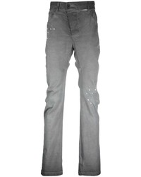 graue bedruckte Jeans von 11 By Boris Bidjan Saberi