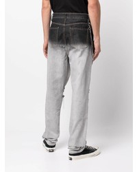 graue bedruckte Jeans von Haculla