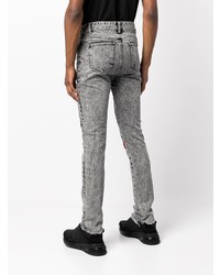 graue bedruckte Jeans von Haculla