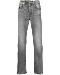 graue bedruckte Jeans von John Richmond