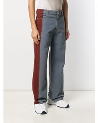 graue bedruckte Jeans von Eckhaus Latta