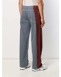 graue bedruckte Jeans von Eckhaus Latta