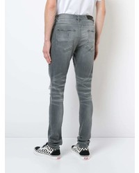 graue bedruckte Jeans von Amiri