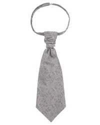 graue bedruckte Krawatte von Wilvorst