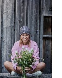 graue bedruckte Mütze von Chillouts