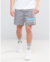 graue bedruckte Shorts von Asos