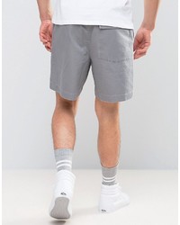 graue bedruckte Shorts von Asos