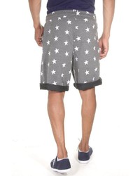 graue bedruckte Shorts von FIOCEO