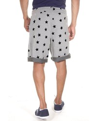 graue bedruckte Shorts von FIOCEO