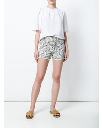 graue bedruckte Shorts von Isabel Marant Etoile