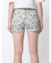 graue bedruckte Shorts von Isabel Marant Etoile