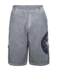 graue bedruckte Shorts von Lonsdale