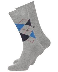 graue bedruckte Socken von Burlington