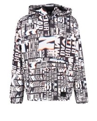 graue bedruckte Windjacke von Brooklyn's Own by Rocawear