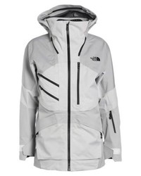 graue bedruckte Windjacke von The North Face