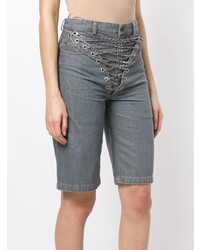 graue Bermuda-Shorts aus Jeans von Y/Project