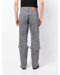 graue bestickte Jeans von Y/Project