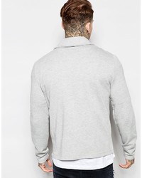 graue Bikerjacke von Asos