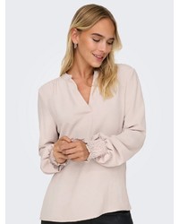 graue Bluse von Only