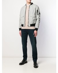 graue Bomberjacke von Belstaff