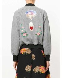 graue Bomberjacke von RED Valentino