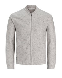 graue Bomberjacke von Jack & Jones