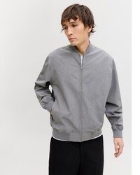 graue Bomberjacke von Jack & Jones
