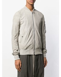 graue Bomberjacke von Rick Owens