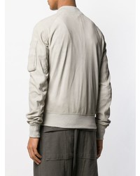 graue Bomberjacke von Rick Owens