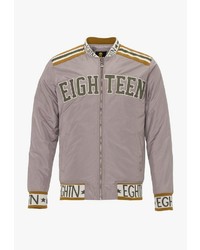 graue Bomberjacke von PLUS EIGHTEEN