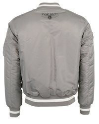 graue Bomberjacke von TOP GUN